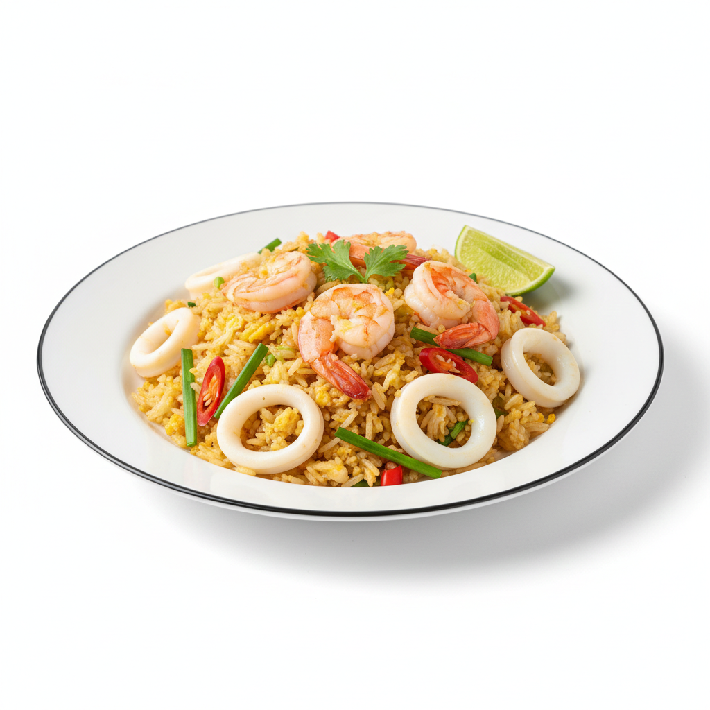 ข้าวผัดเนื้อ