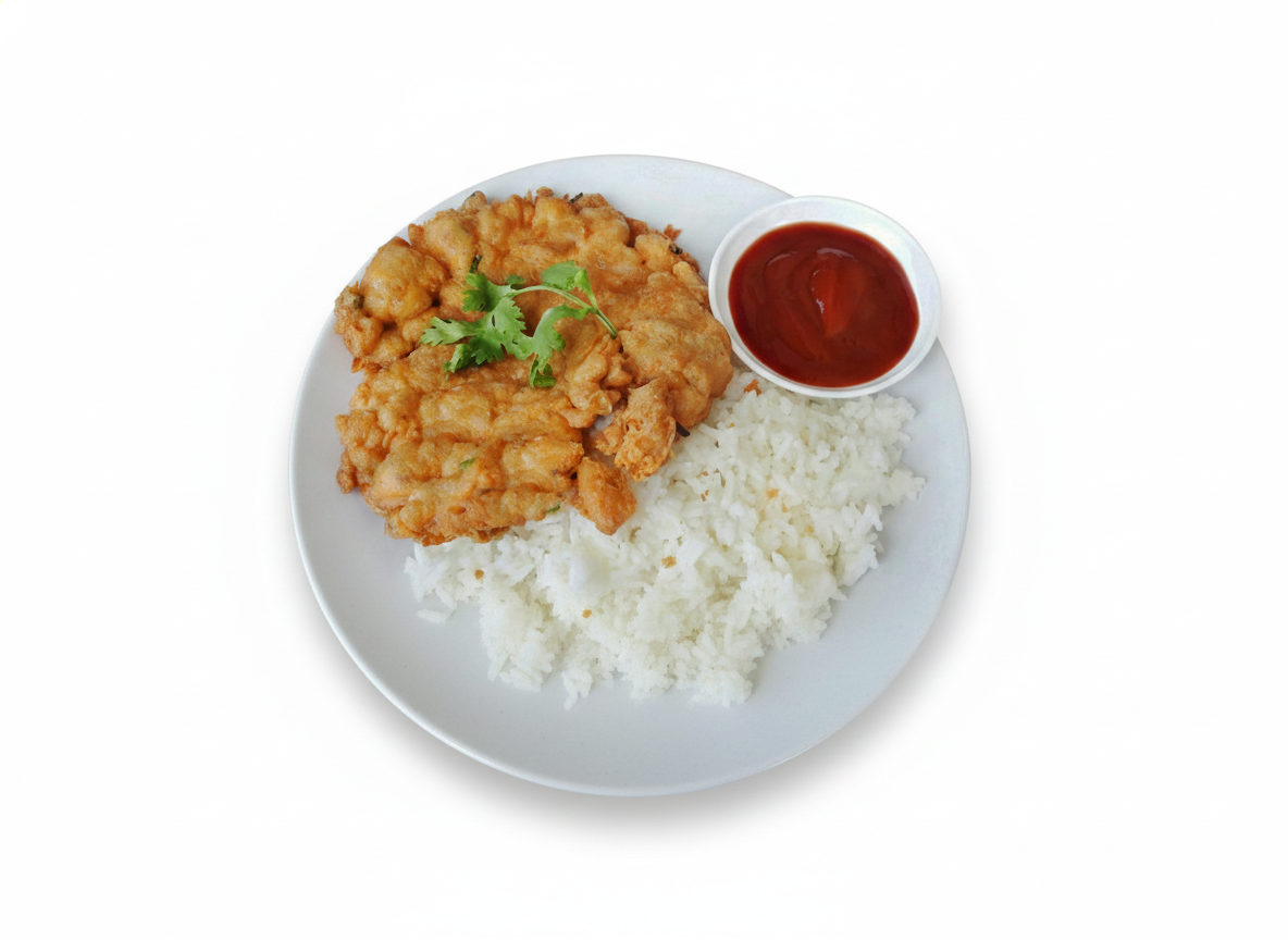 ข้าวไข่เจียวธรรมดา