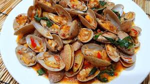 ผัดหอยลาย (กับข้าว)