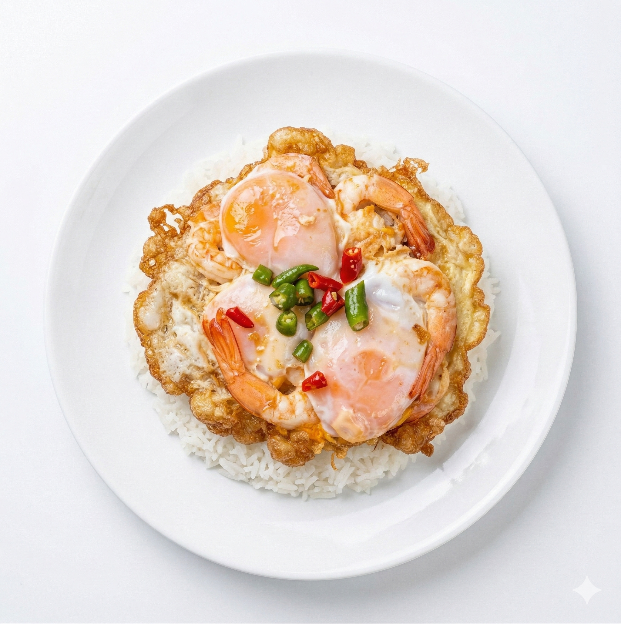 ข้าวไข่ดาวกุ้ง
