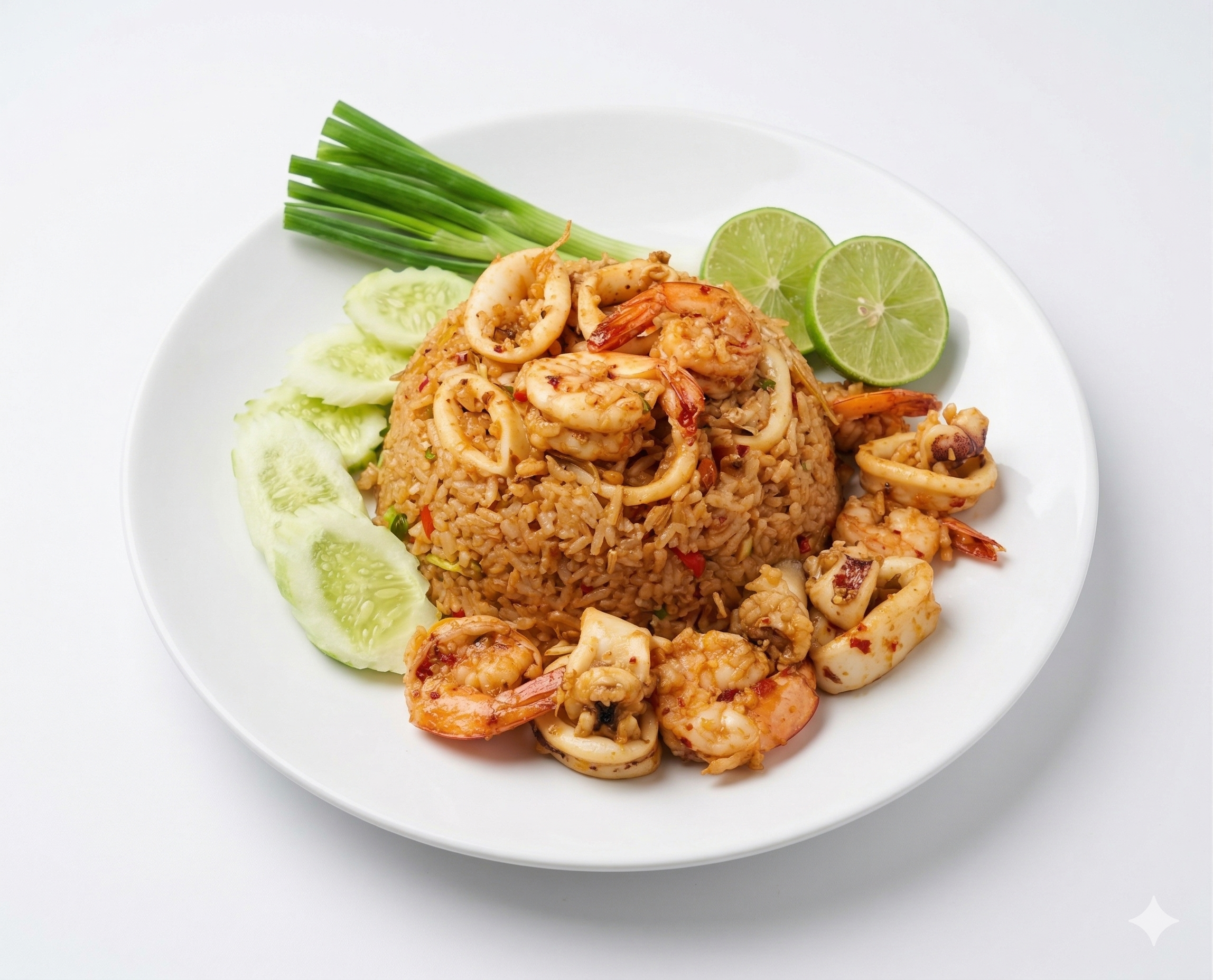 ข้าวผัดพริกเผาทะเล