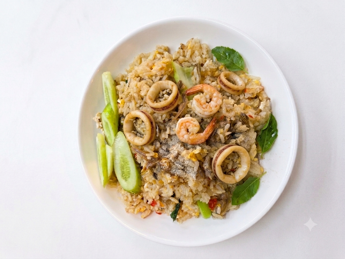 ข้าวผัดกำปงทะเล